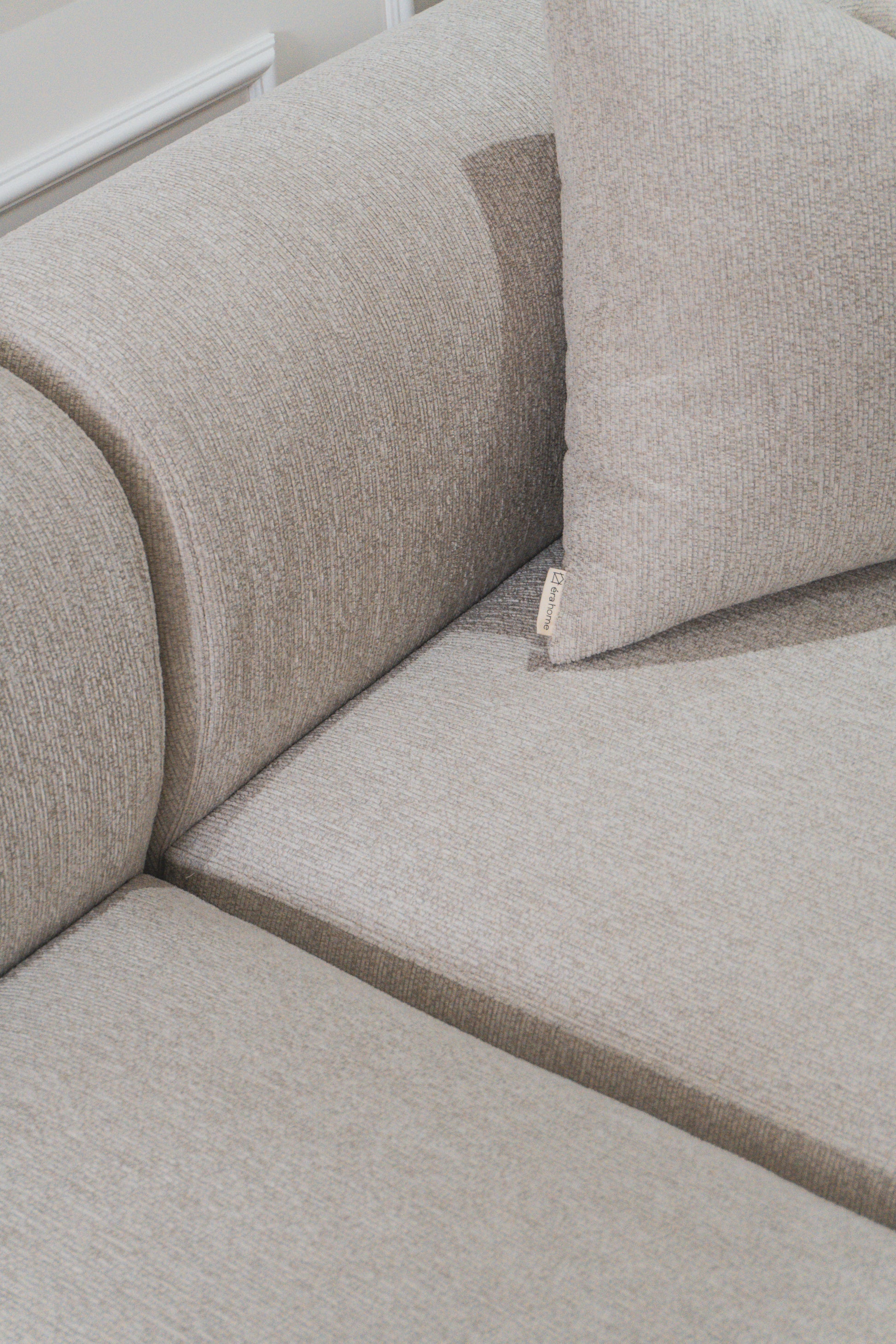 Sofá modular Noa blanco crema (3 plazas)