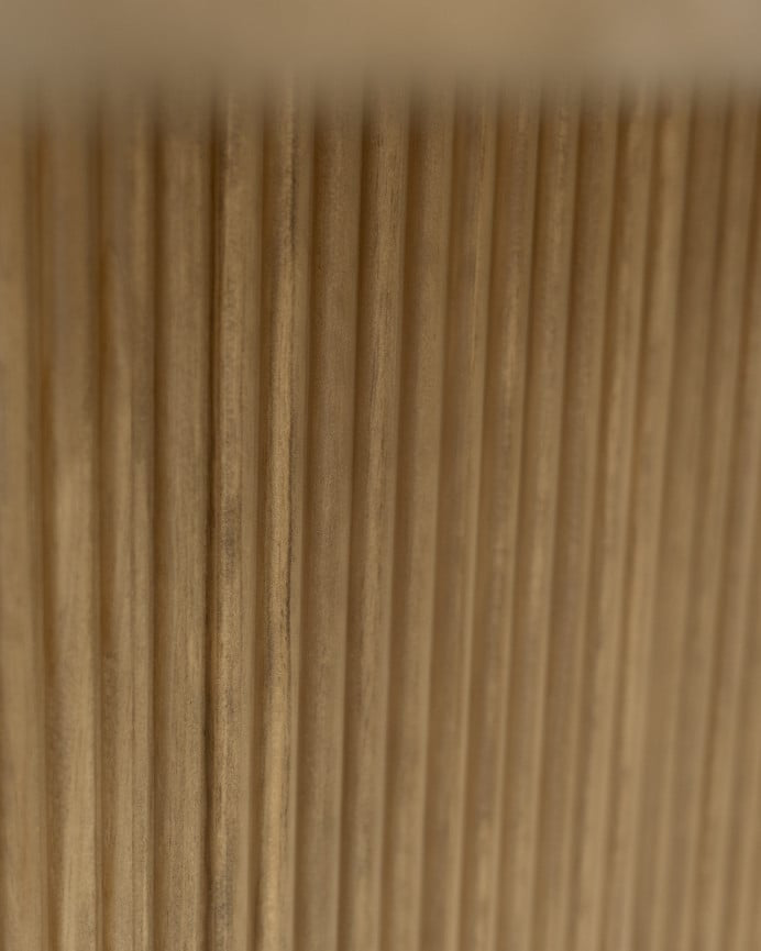 Mesa Gale chapado en nogal frances de 180x90 cm