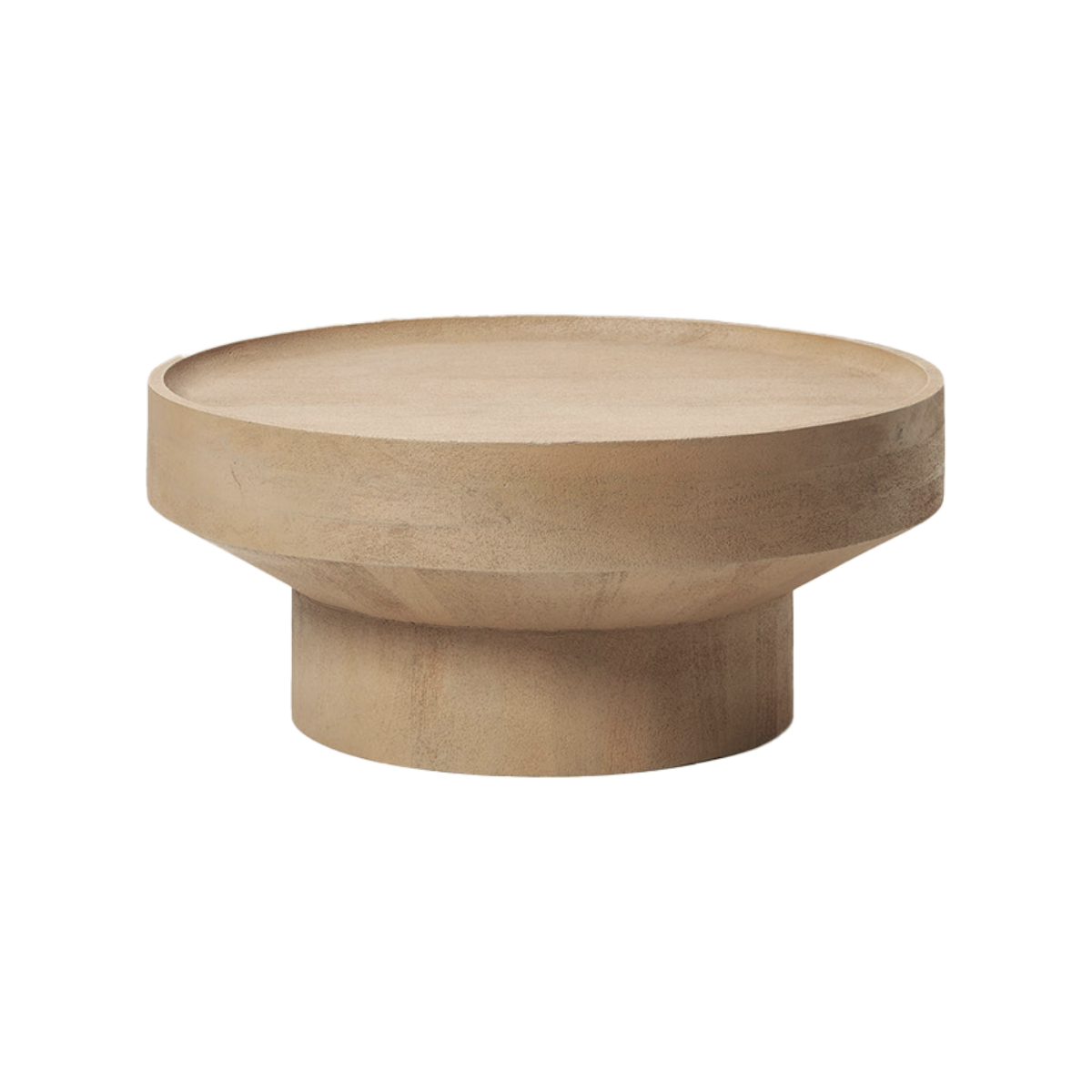 Mesa de centro Toronto con enchape de madera roble