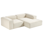 Sofá modular chaise lounge Tasha beige