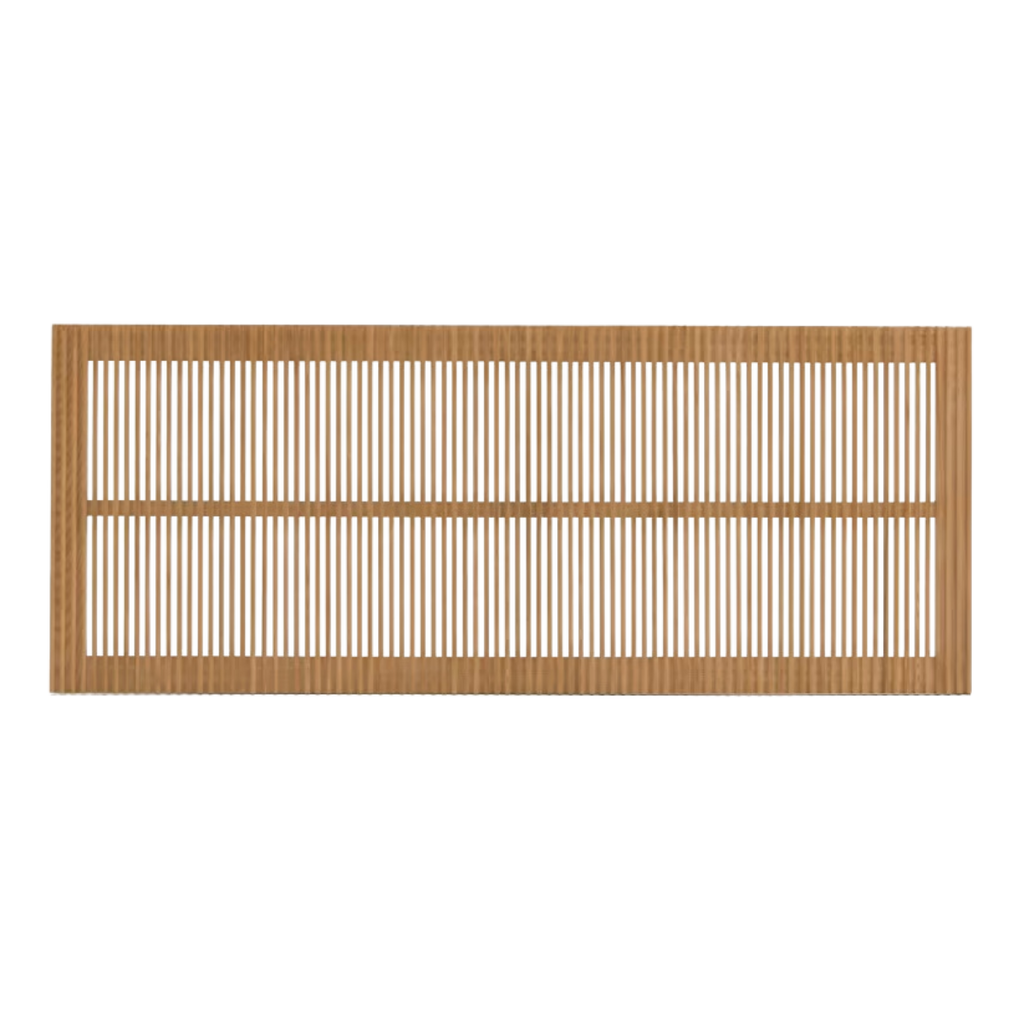 Cabecera Lana de madera maciza chapado en roble