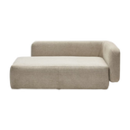 Cama para mascota Angus beige de 80x63 cm