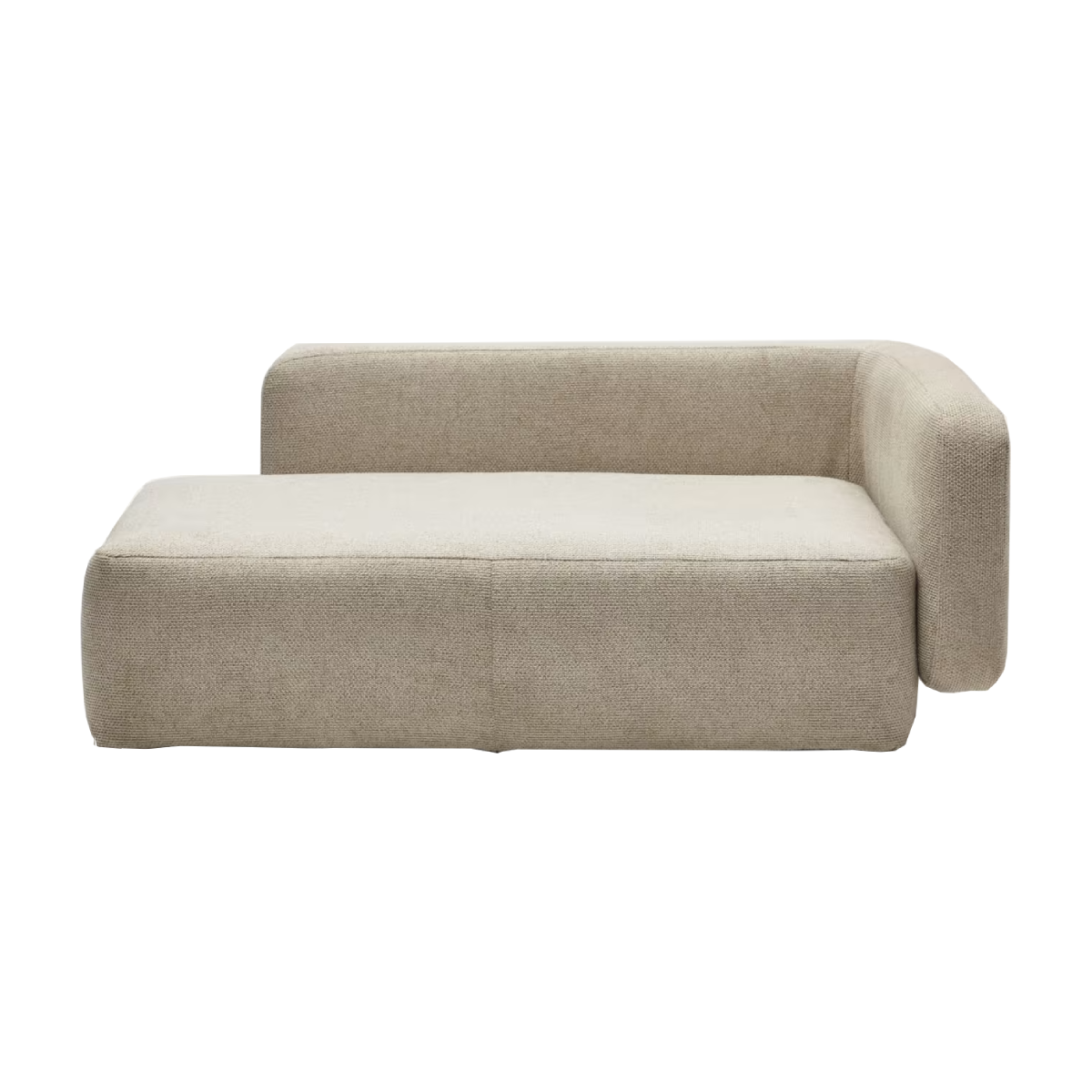 Cama para mascota Angus beige de 80x63 cm