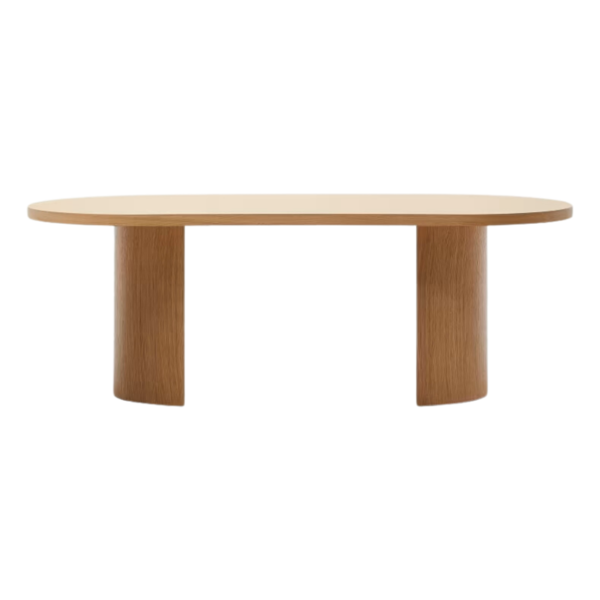 Mesa Lauren chapado en madera roble 200x100 cm