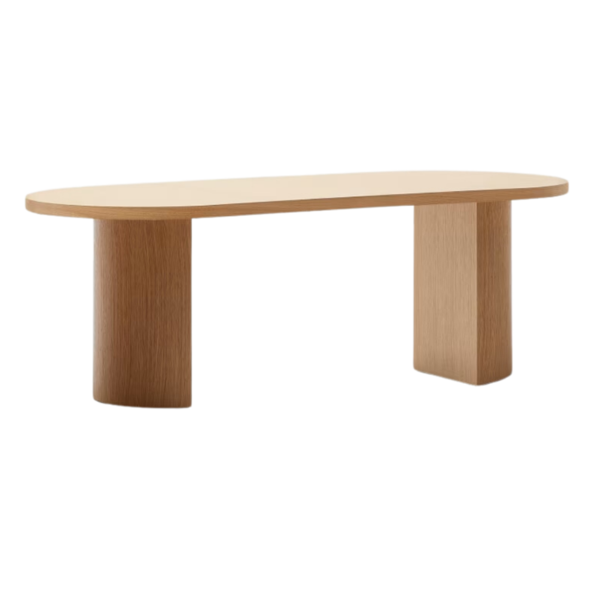 Mesa Lauren chapado en madera roble 200x100 cm