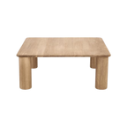 Mesa de centro Verona chapado madera roble
