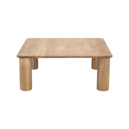 Mesa de centro Verona chapado madera roble