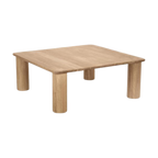 Mesa de centro Verona chapado madera roble
