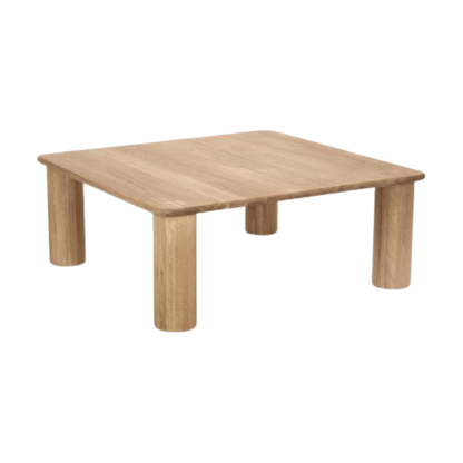 Mesa de centro Verona chapado madera roble