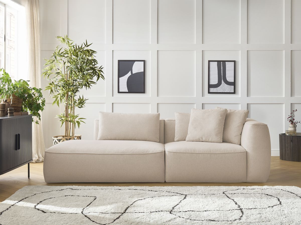 Sofá modular Gregory beige (3 plazas)