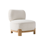 Butaca Siena Beige de madera maciza