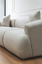 Sofá modular Noa blanco crema (3 plazas)