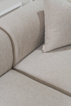 Sofá modular Noa blanco crema (3 plazas)
