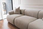 Sofá modular Noa blanco crema (3 plazas)
