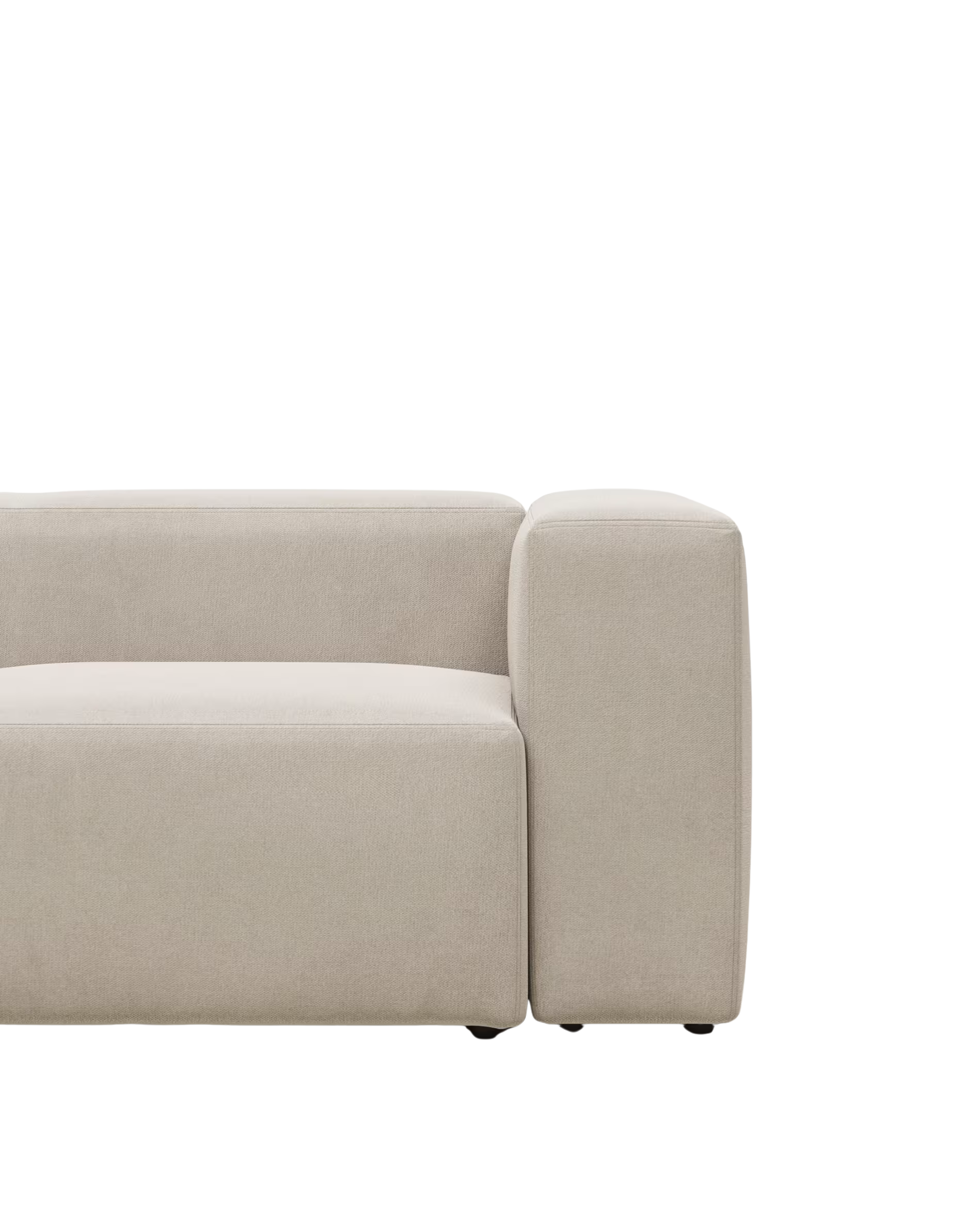Sofá modular Leni beige (2 plazas)