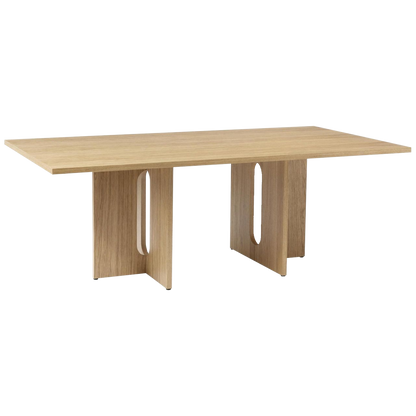 Mesa Aston enchapado en madera roble de 210x100 cm