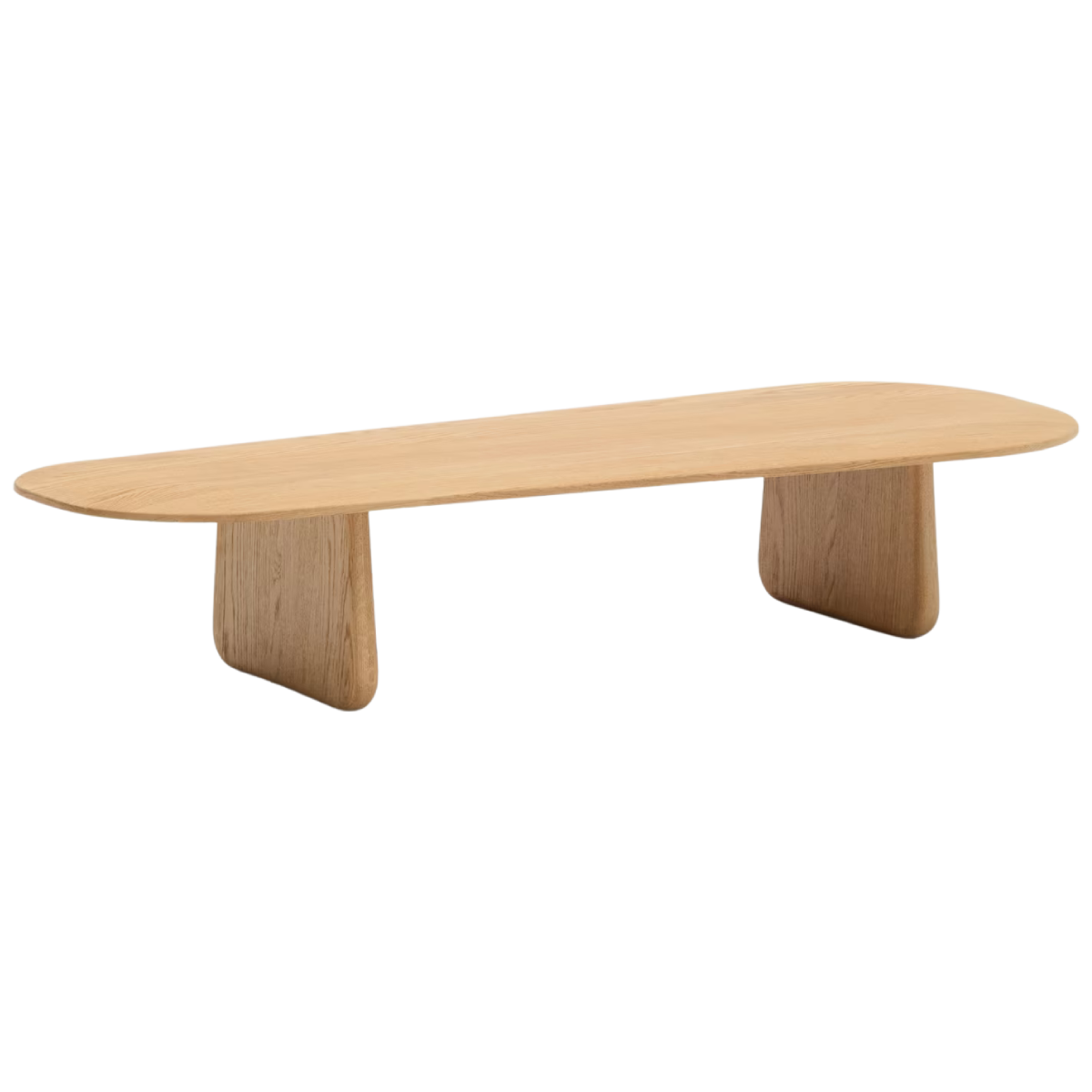 Mesa de centro Nara enchapado en roble 130 x 50 cm