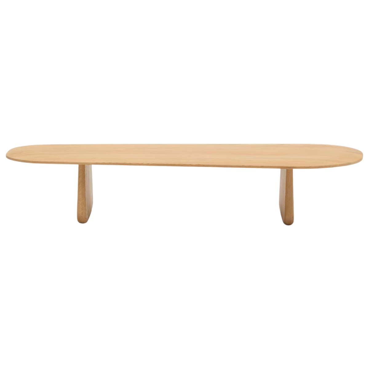 Mesa de centro Nara enchapado en roble 130 x 50 cm