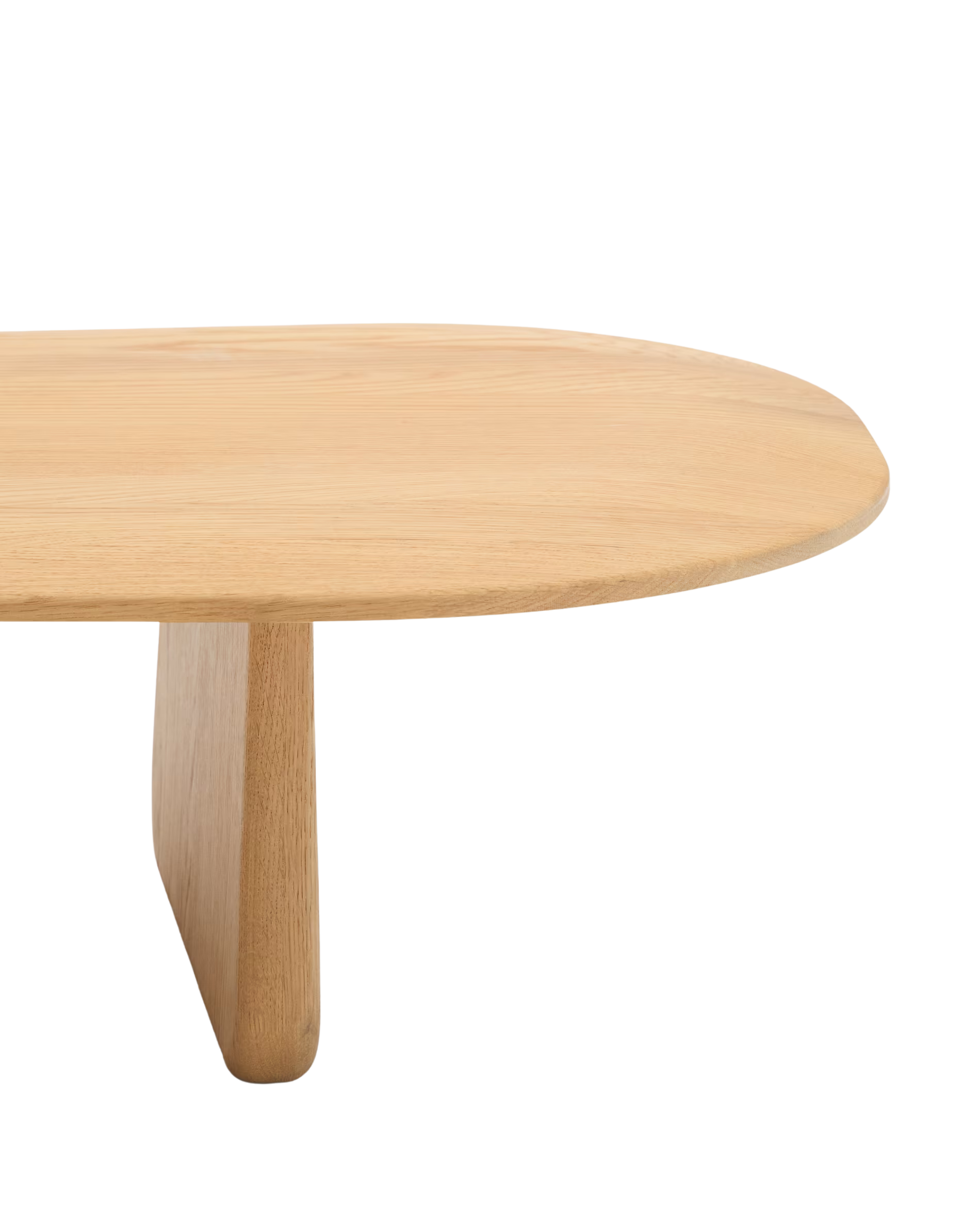 Mesa de centro Nara enchapado en roble 130 x 50 cm