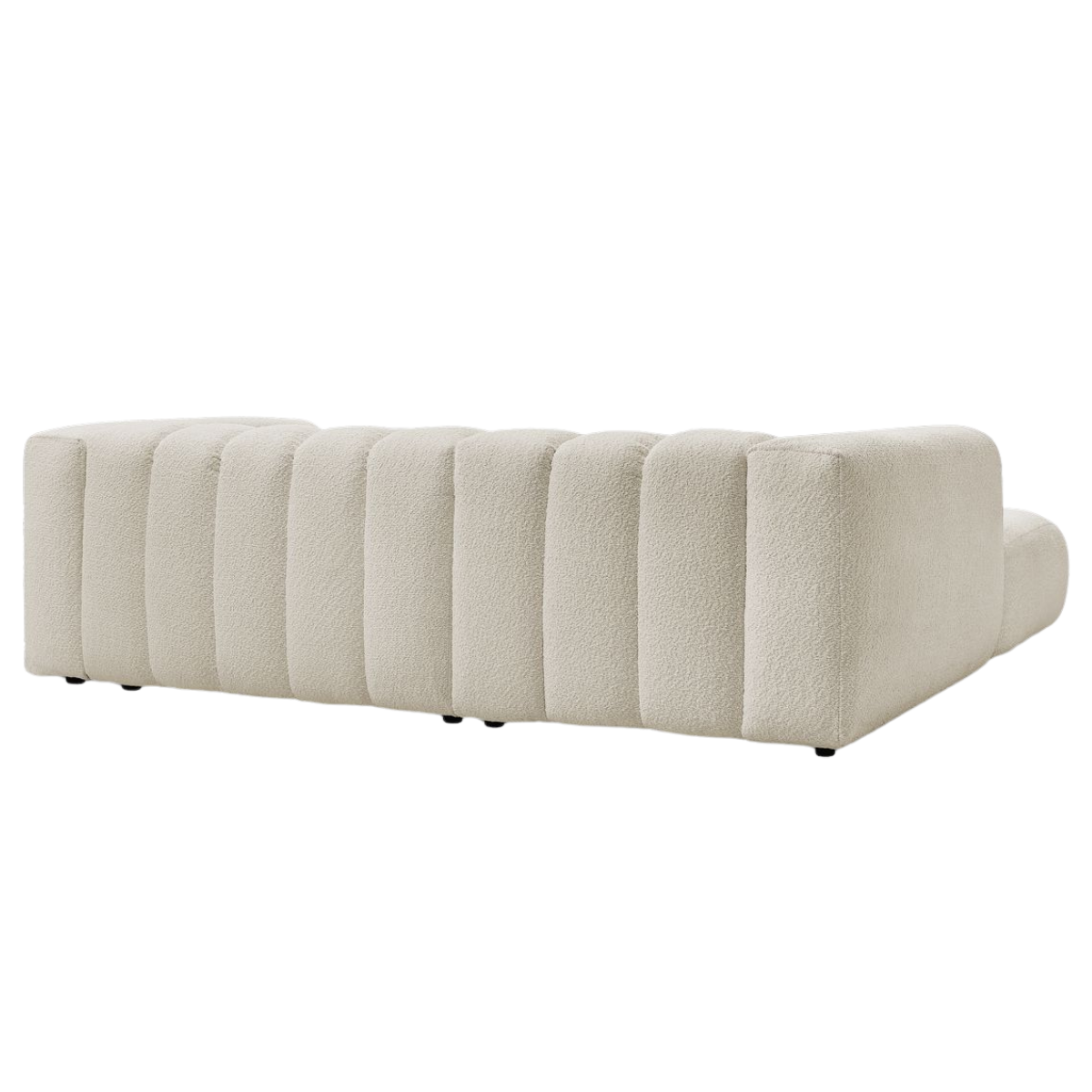Sofá chaise lounge Palmer beige (3 plazas)
