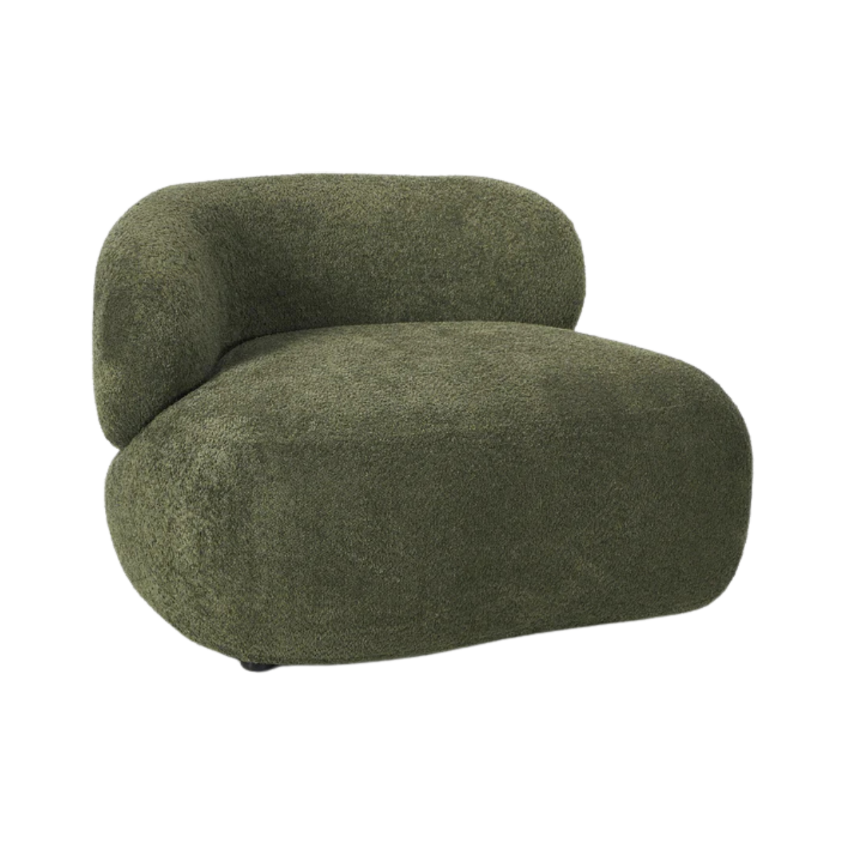 Sillón lounge Mónaco verde oscuro
