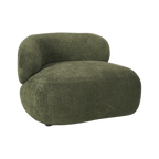 Sillón lounge Mónaco verde oscuro