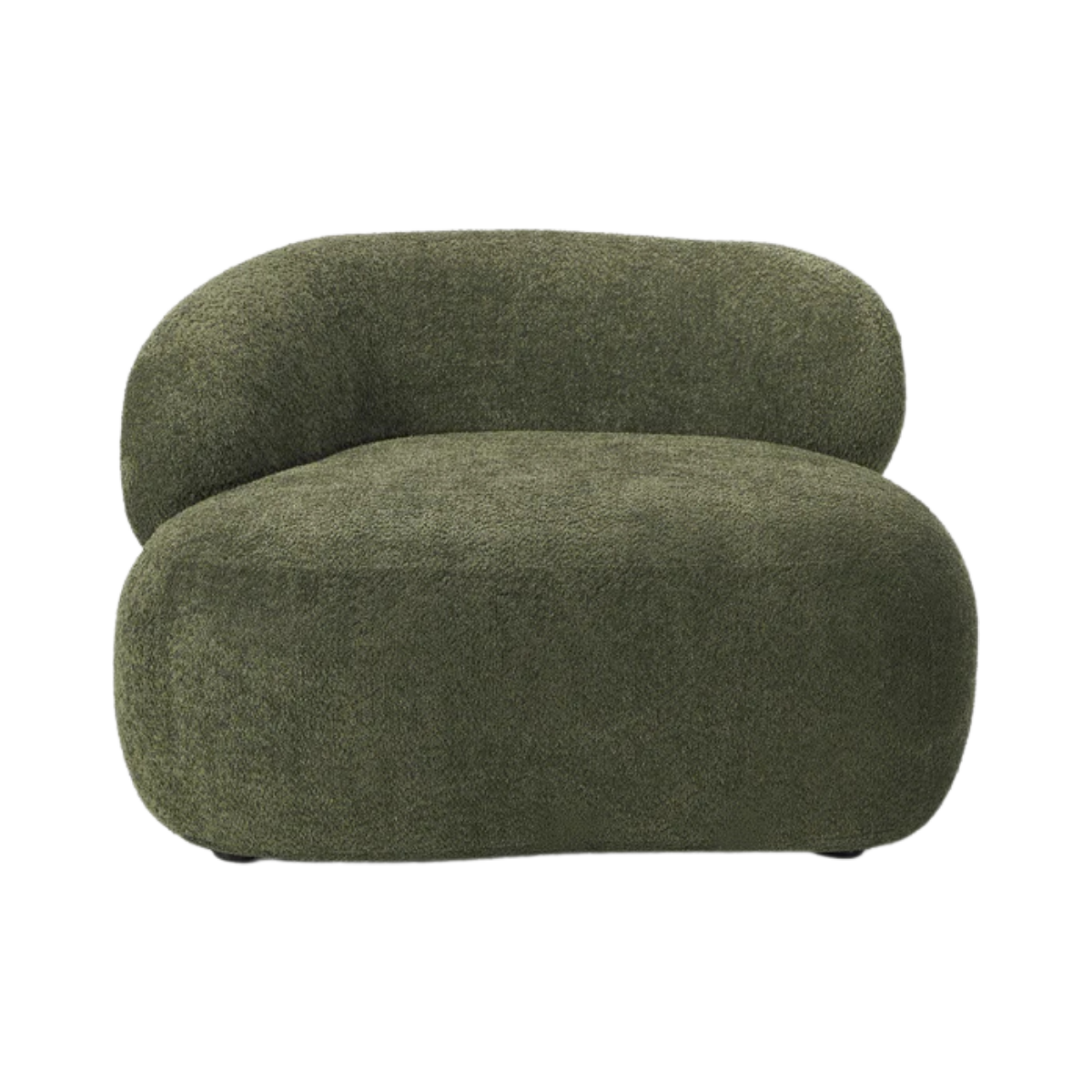 Sillón lounge Mónaco verde oscuro