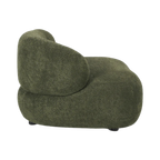 Sillón lounge Mónaco verde oscuro