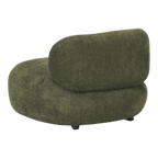 Sillón lounge Mónaco verde oscuro