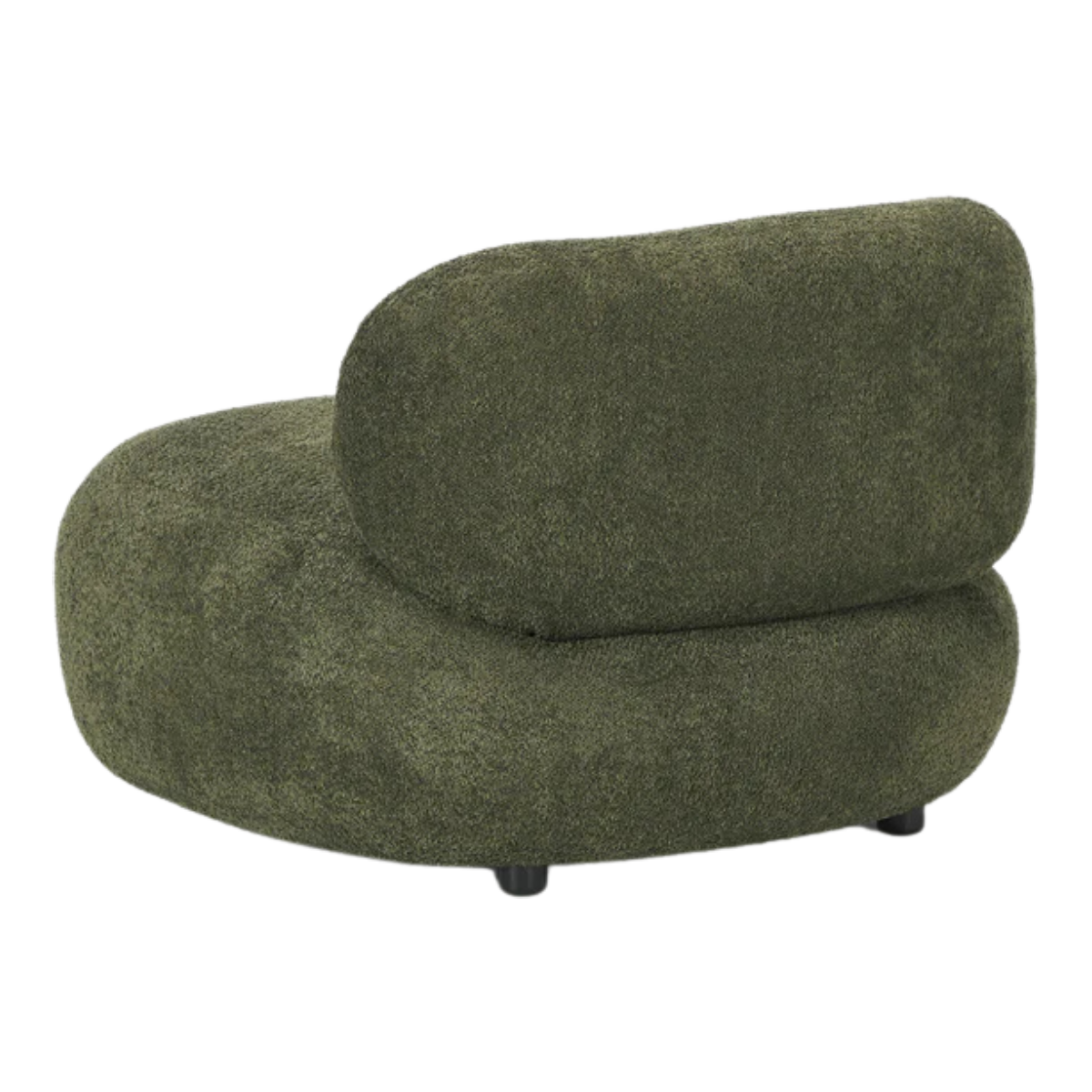 Sillón lounge Mónaco verde oscuro