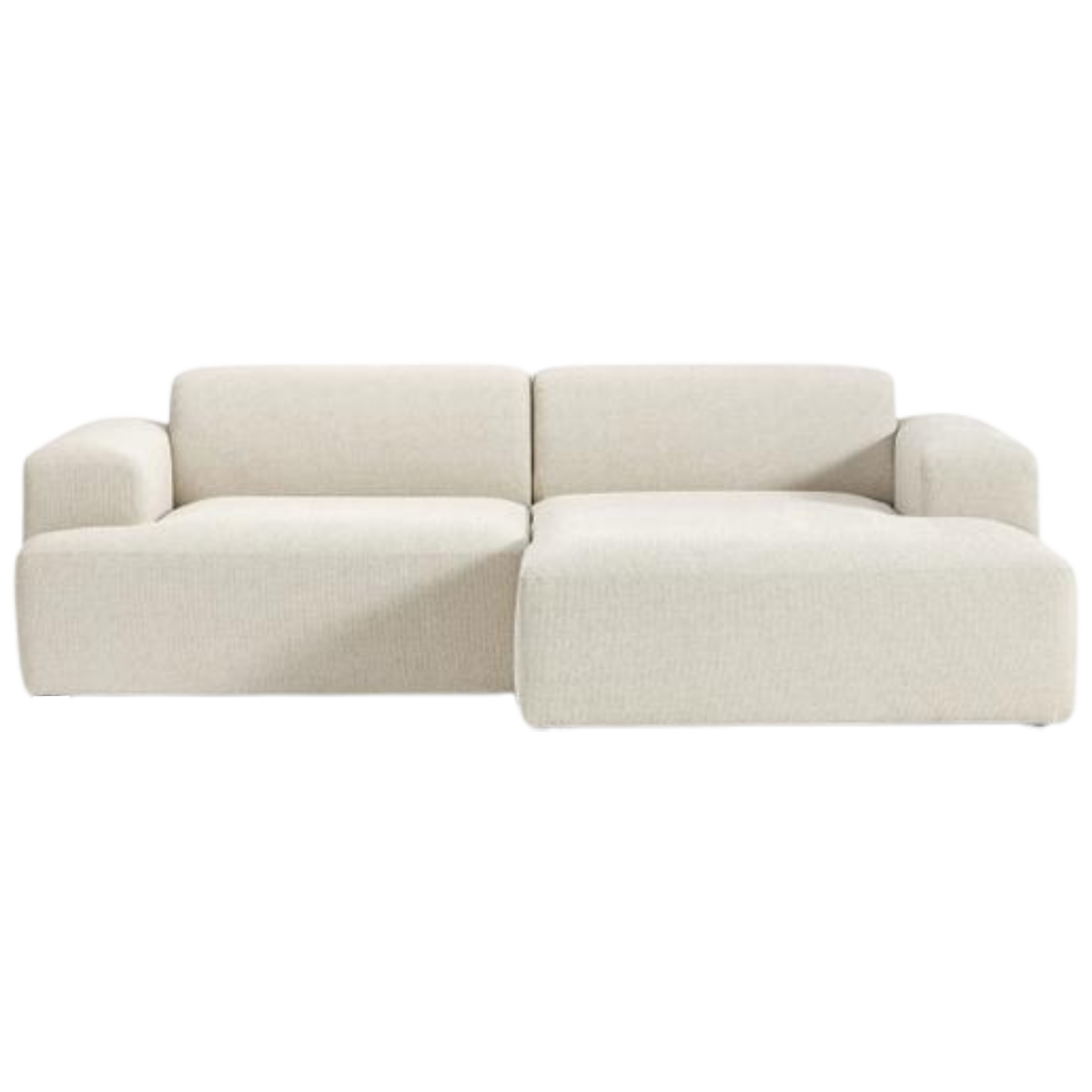 Sofá chaise lounge Luc beige