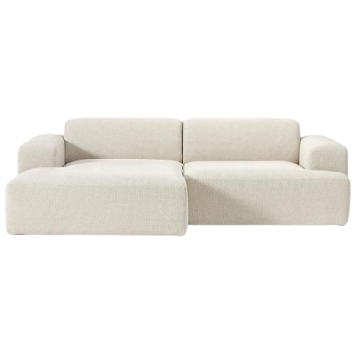 Sofá chaise lounge Vilma beige