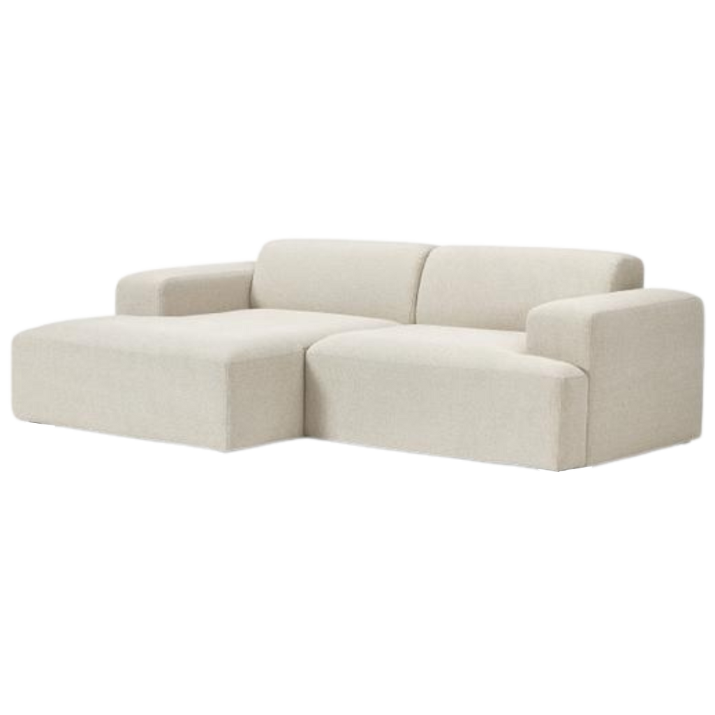Sofá chaise lounge Luc beige