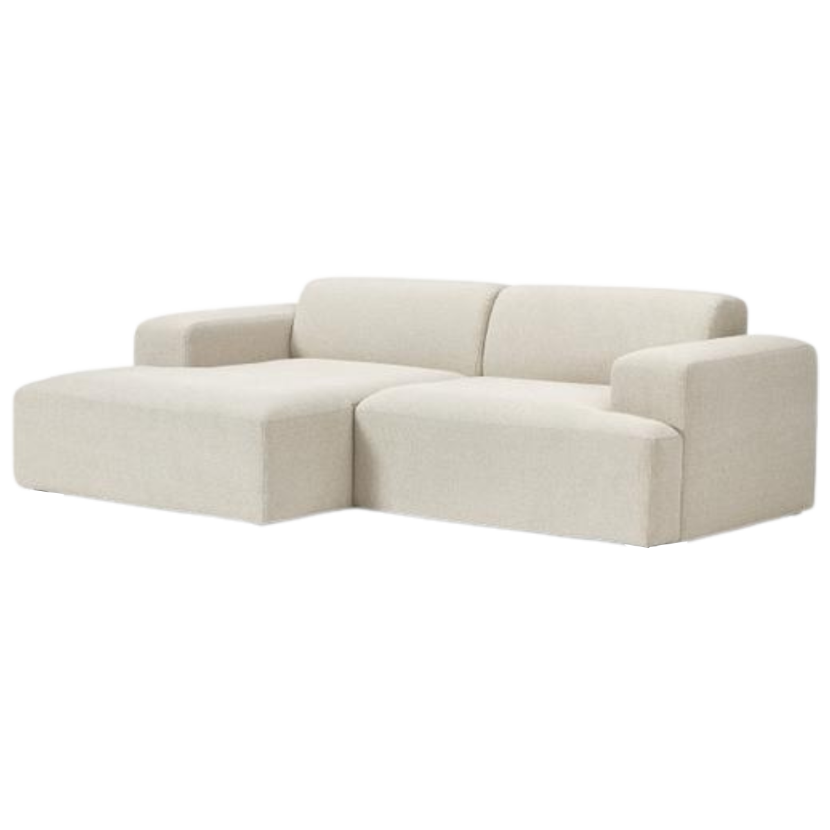 Sofá chaise lounge Vilma beige