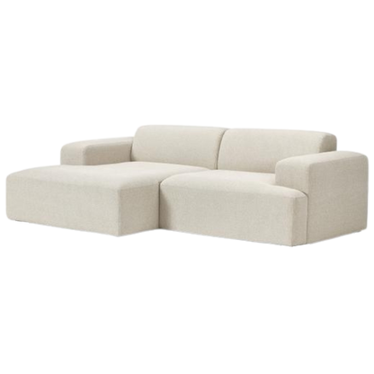 Sofá chaise lounge Vilma beige