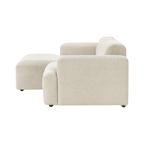 Sofá chaise lounge Luc beige