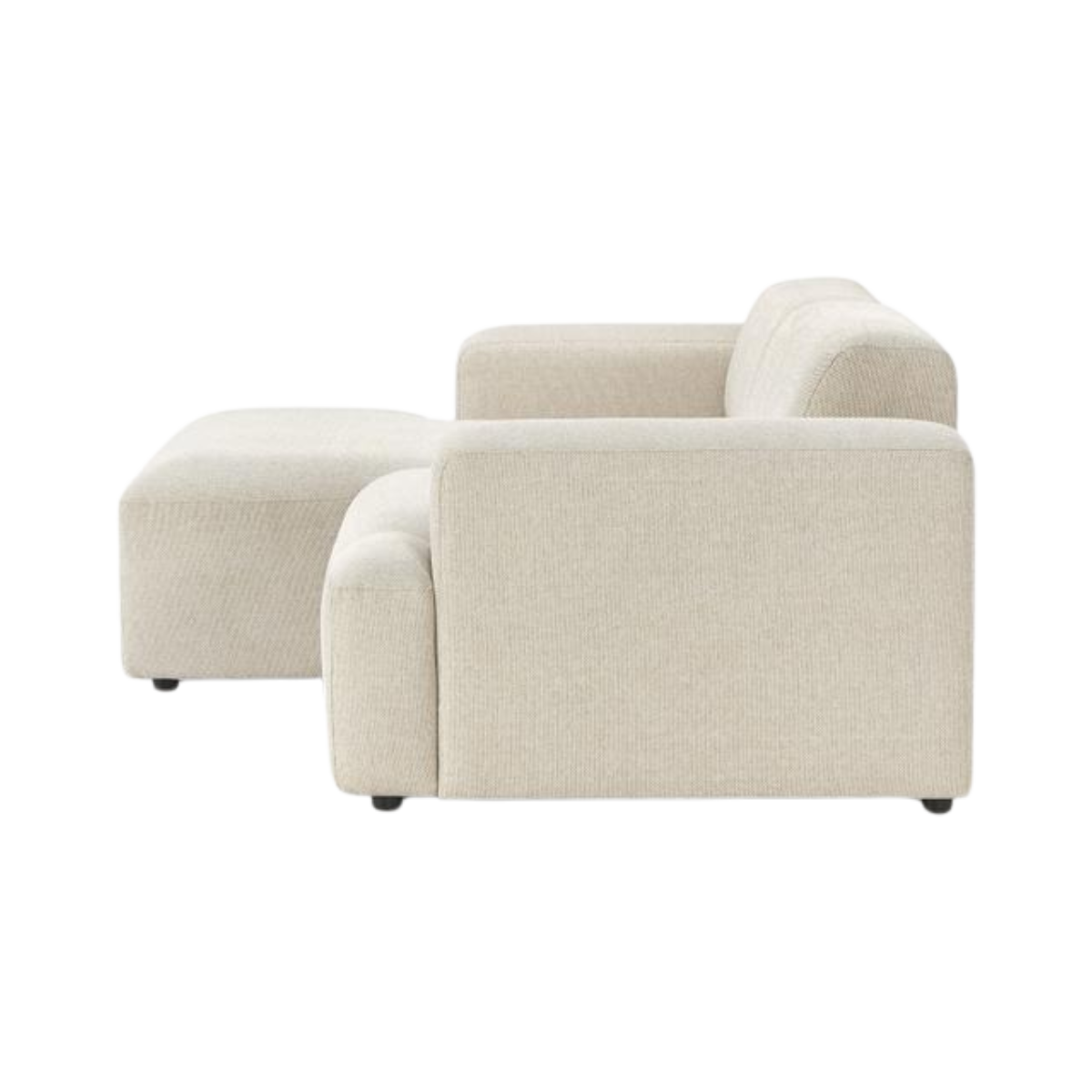 Sofá chaise lounge Luc beige