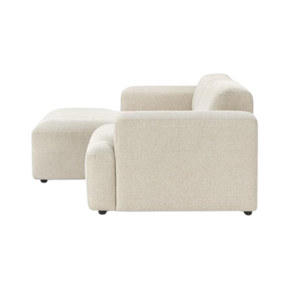 Sofá chaise lounge Vilma beige