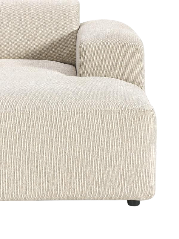 Sofá chaise lounge Luc beige