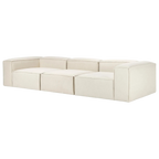 Sofá modular Tasha beige (4 plazas)