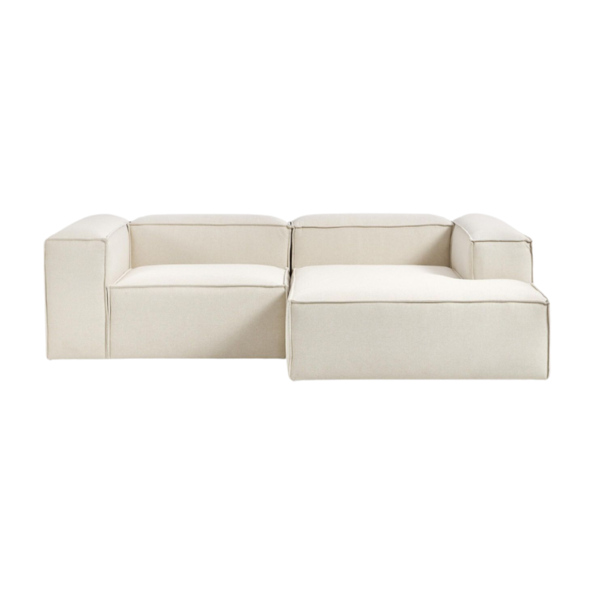 Sofá modular chaise lounge Tasha beige