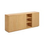 Aparador Lara 3 puertas de melamine duna 180 x 75 cm