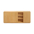 Aparador Lara 3 puertas de melamine duna 180 x 75 cm