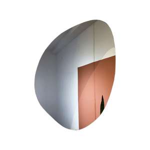 Espejo de pared Gemma sin marco de 98x73 cm